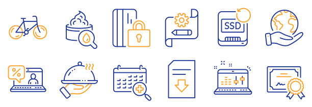 设置业务图标，如阻塞卡图片下载