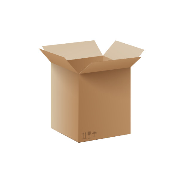 大的打开的硬纸盒孤立在白色图片下载