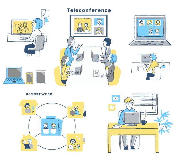 图片集的各种网上作品库存插图图片下载