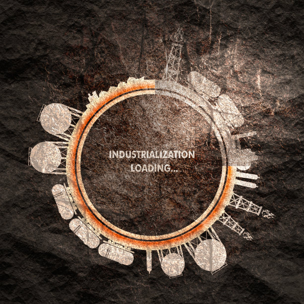 天然气行业的设计理念。图片下载