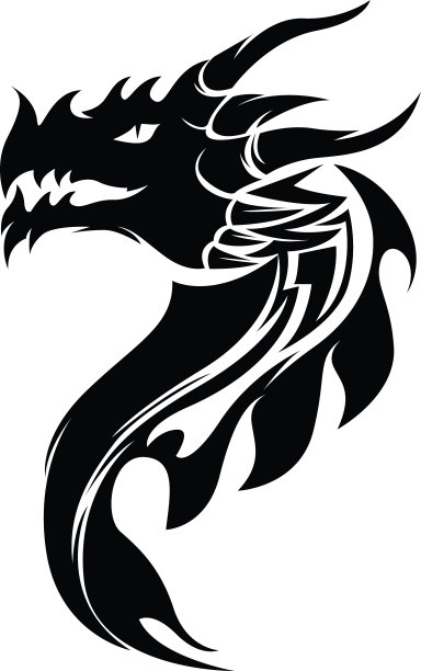 龙头形象标志和符号图片下载