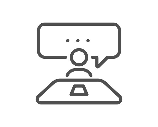 面试求职线标志企业管理标志图片下载