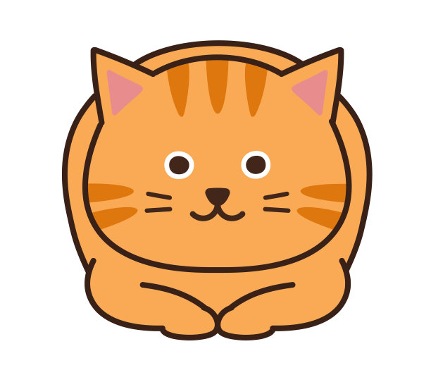 虎斑猫坐在面包里。图片下载