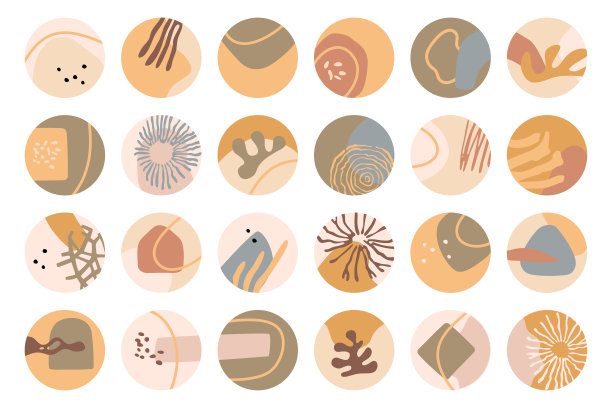 抽象高光覆盖集图片下载