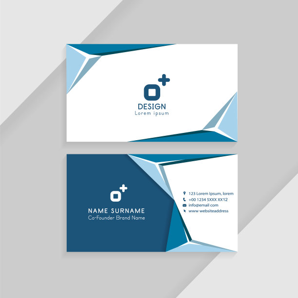 抽象创意名片图片下载