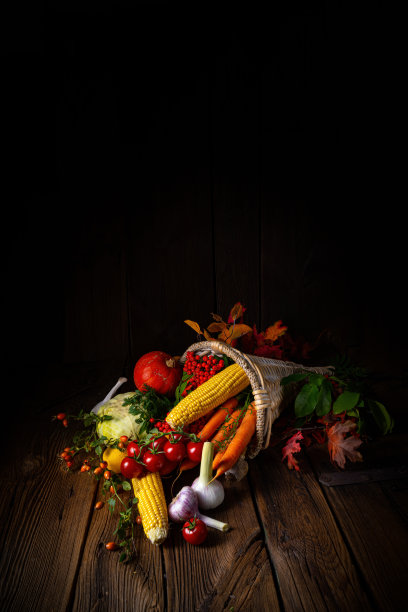 美丽的秋天，蔬菜的丰饶图片下载