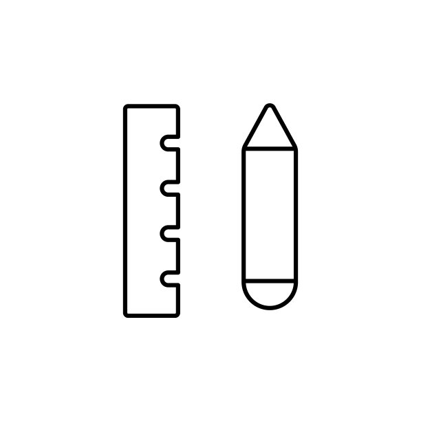 线条矢量图标绘制工具、绘图工具。轮廓矢量图标图片下载