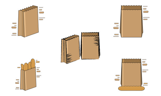 一套杂货袋图片下载