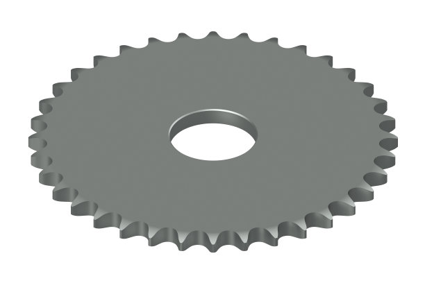 链轮。机器零件。三维演示图片下载