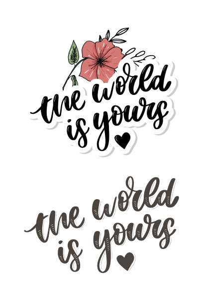 旅行生活方式灵感语录刻字。动机排版。书法平面设计元素。旧的方法不能打开新的大门。让我们去探索。每张图片都有一个故事图片下载