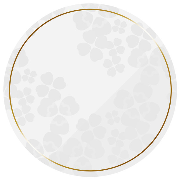 圆形的简单框架图片下载