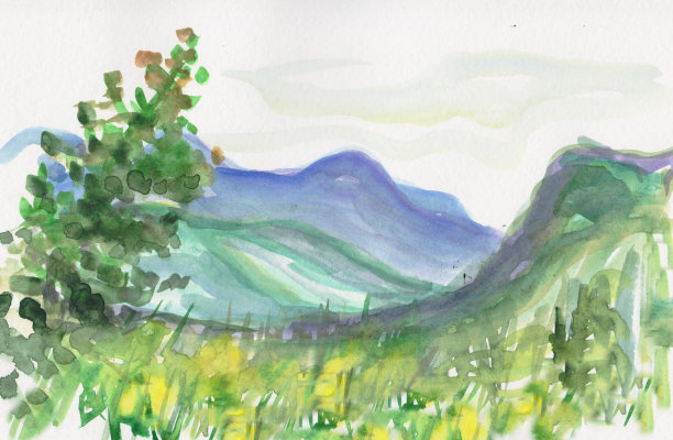 落基山脉的山顶图片下载