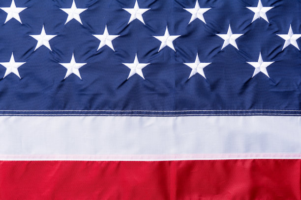 美国国旗的完整框架，靠近图片下载