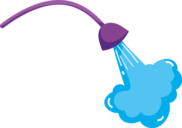 水龙头水清洗孤立图标白色图片下载