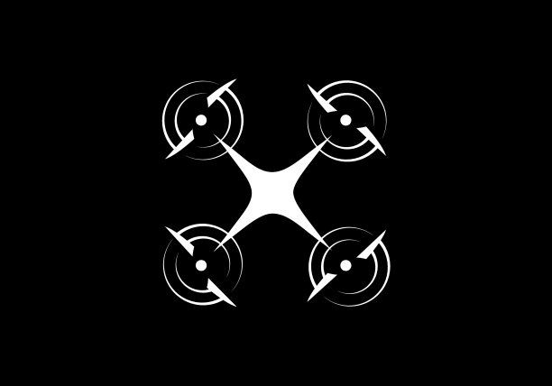 无人机标志概念设计arial标志图片下载