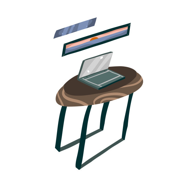 手绘股票抽象图形卡通图片下载