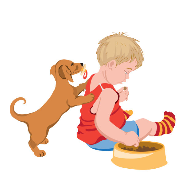 狗嘴里叼着奶嘴想玩图片下载