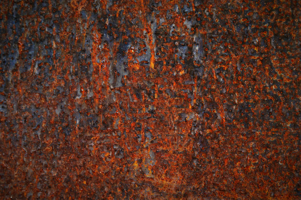 生锈的表面，粗糙，肮脏，纹理，旧，暗，背景。图片下载