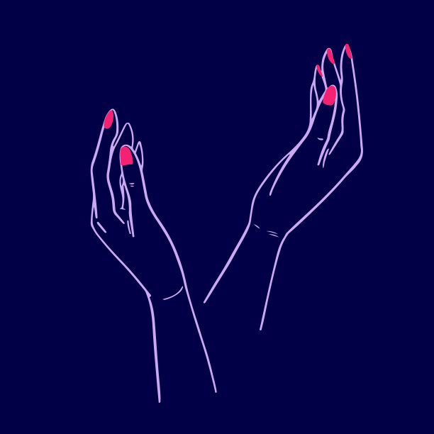 两手手工矢量设计-04图片下载