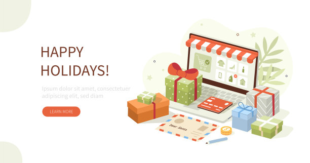 圣诞礼物盒图片下载