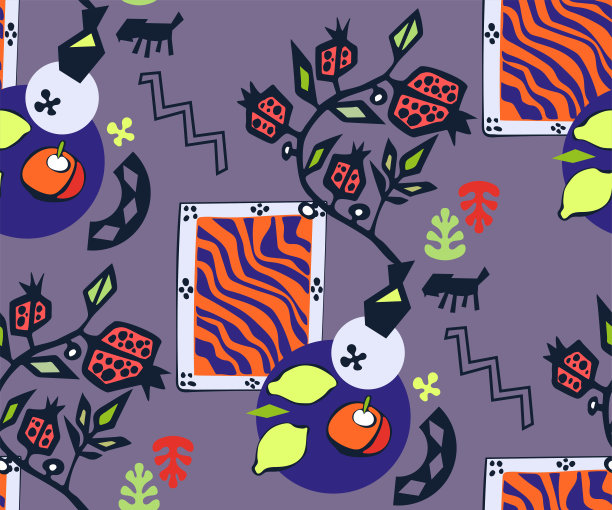 矢量背景抽象艺术品。手绘墨水插图。现代装饰背景。图片下载