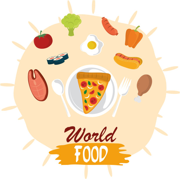 世界粮食日，蛋白质蔬菜健康生活方式餐图片下载