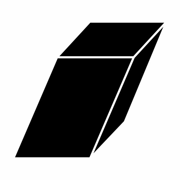 斜棱柱图标图片下载