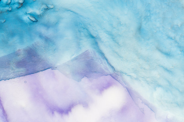 抽象的蓝色和紫色水彩垃圾背景图片下载