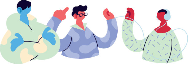 男人们在网上分享工作方法图片下载