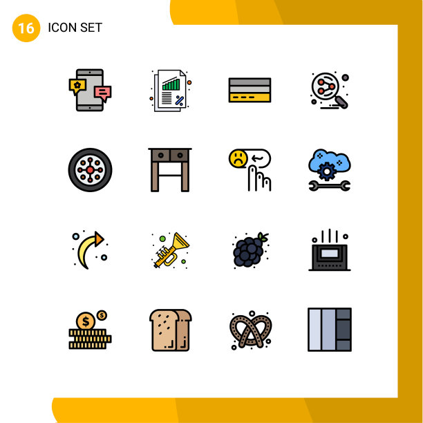 为卷筒纸设置16条通用平色填充线图片下载