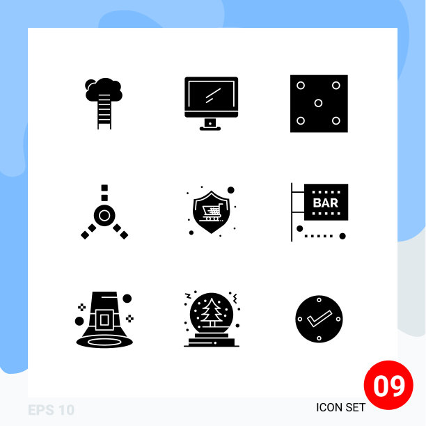 通用图标符号组9现代立体图片下载