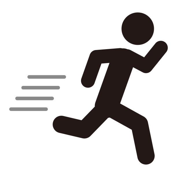 跑动的简笔画图片下载