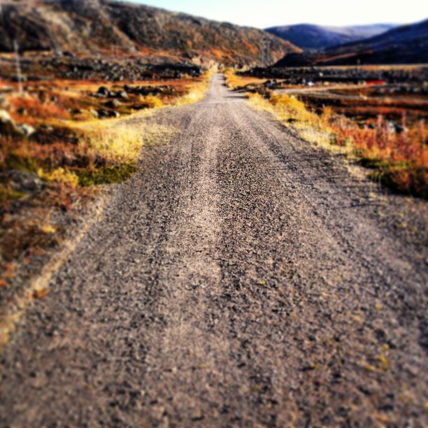 山间电力线下的秋色图片下载