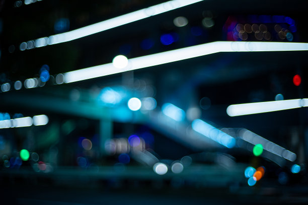 摘要商业夜景照片图片下载