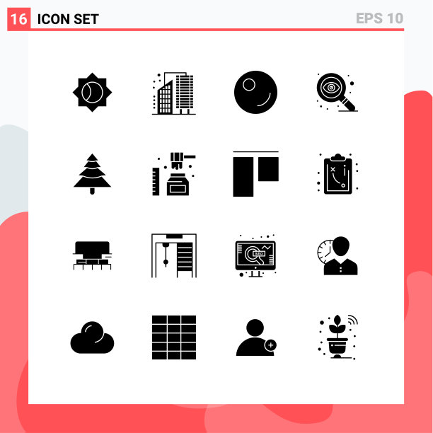 主题立体符号和可编辑符号的16种图片下载