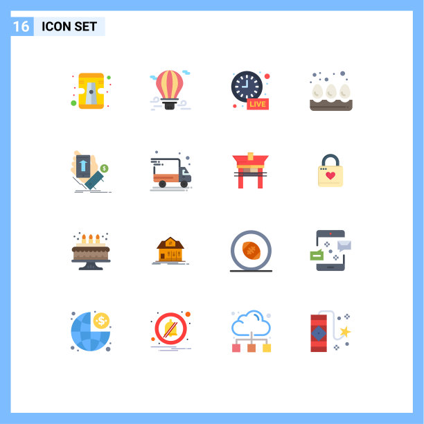 现代设16平色和符号等图片下载