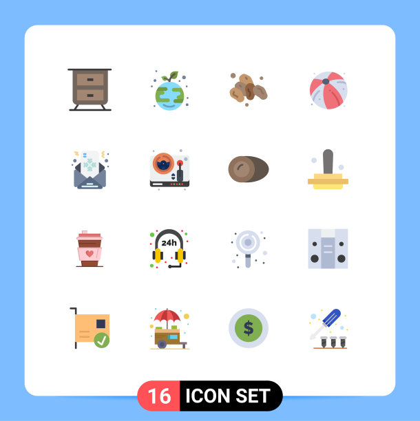 现代设16平色和符号等图片下载