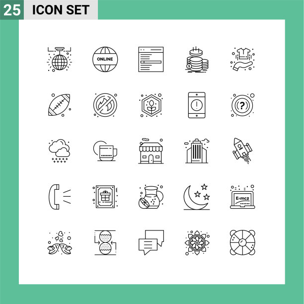 为网页和手机设置了25条通用线图片下载