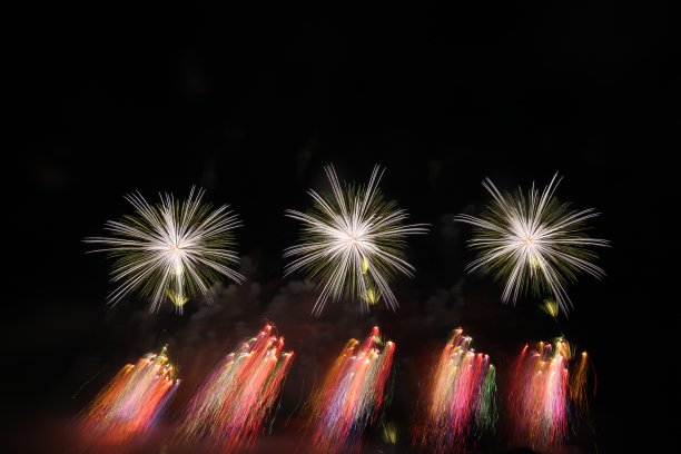 2017赤川烟花节图片下载