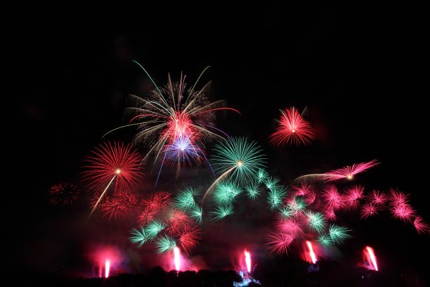 2017赤川烟花节图片下载