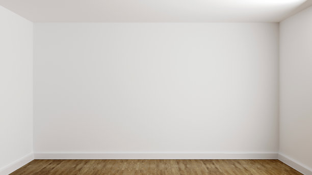 背景白墙房间在新房子图片下载