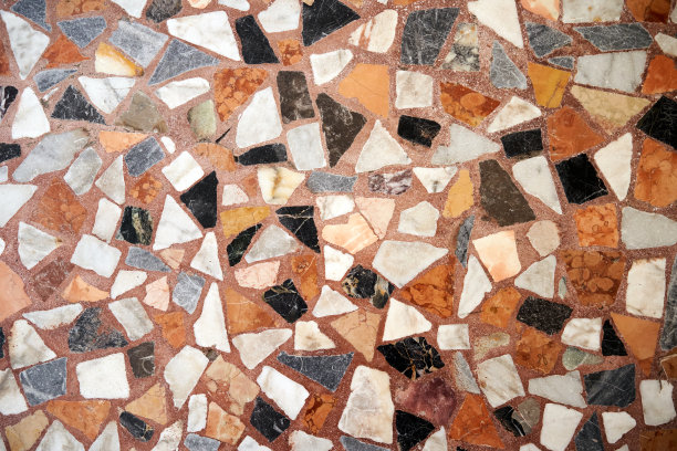 威尼斯地板的特写图片下载