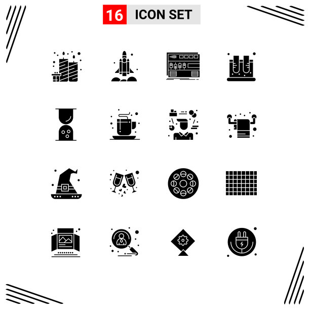 主题立体符号和可编辑符号的16种图片下载