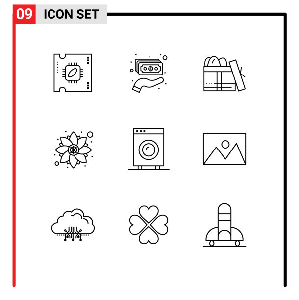 主题提纲和可编辑的符号图片下载