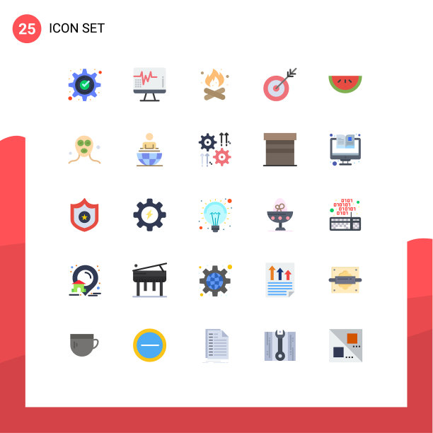 现代设25平色和符号等图片下载