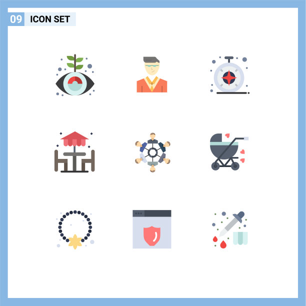 通用图标符号组9现代扁平图片下载