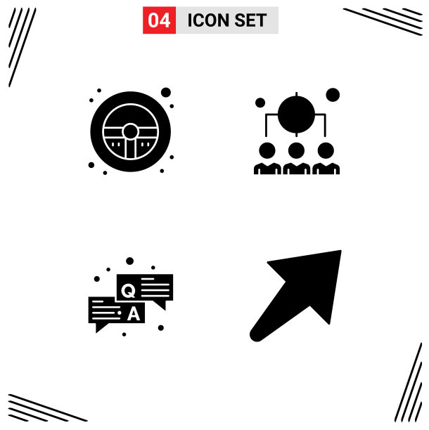 4创意图标现代标志和符号掌舵图片下载