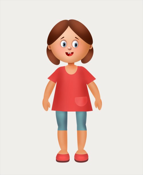 可爱的女孩图片下载