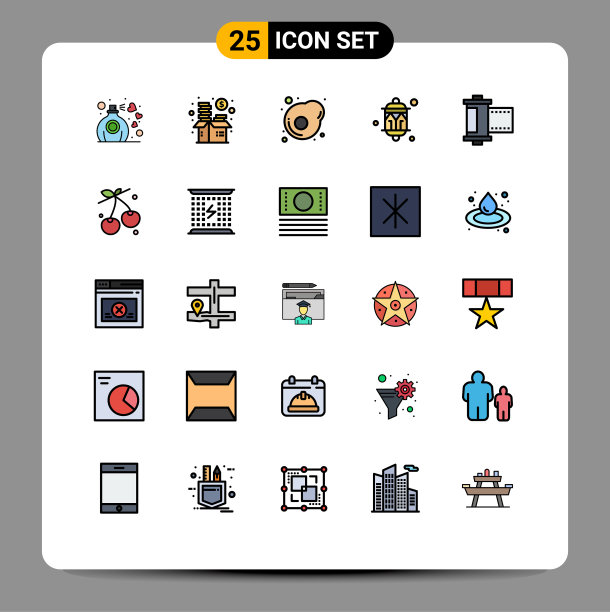 填充线平色包25通用图片下载