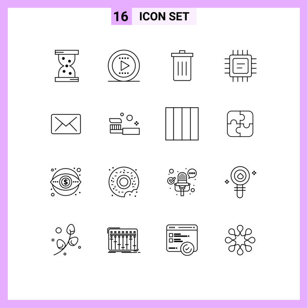 设置16个大纲网格上的浴邮件删除图片下载